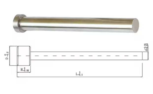 VINACNC: China Ejector Pins Manufacturer for SKD61 Die Thimble & Plastic Molds