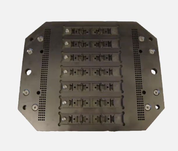 Precision Graphite Base for Electronic Packaging Line | VINACNC
