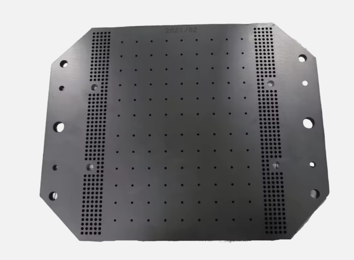 Graphite Positioning Block for Electronic Assembly | High Precision CNC Machining