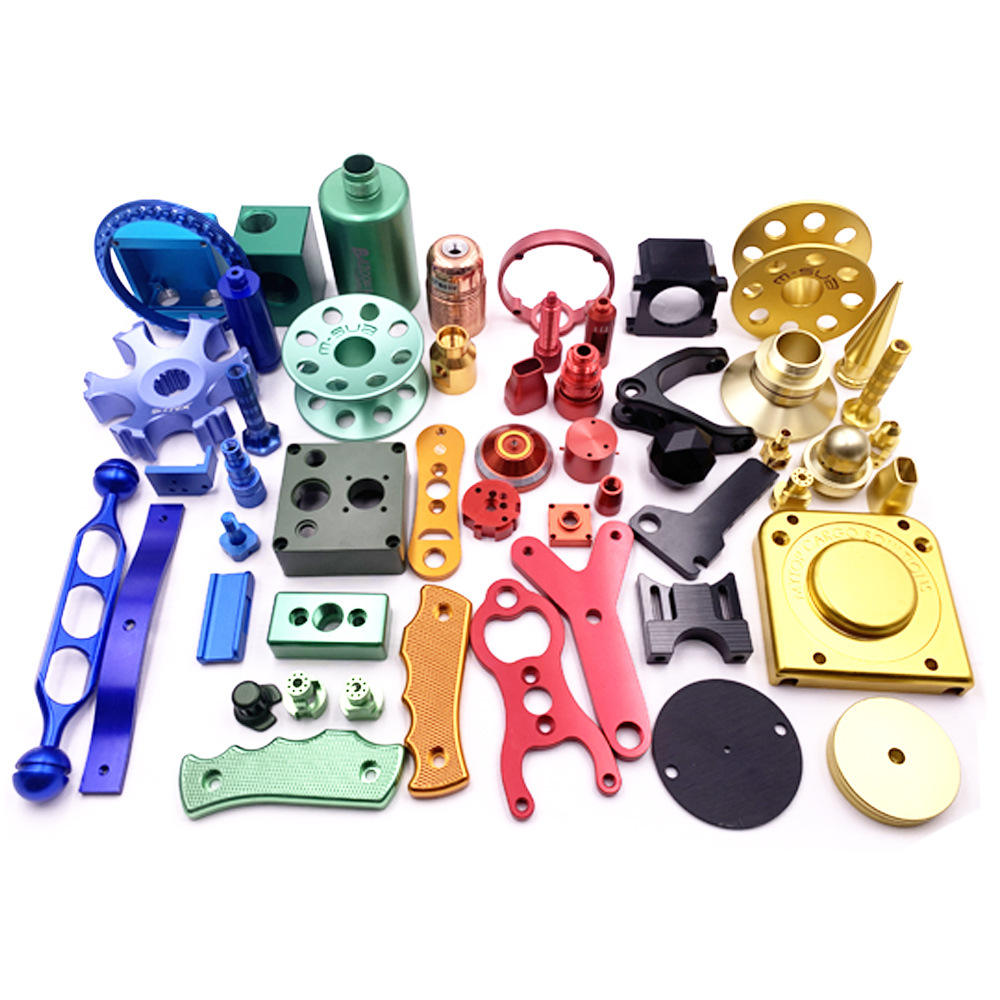 Custom Anodized Aluminum CNC Machining & 3D Printing Precision Spare Parts.