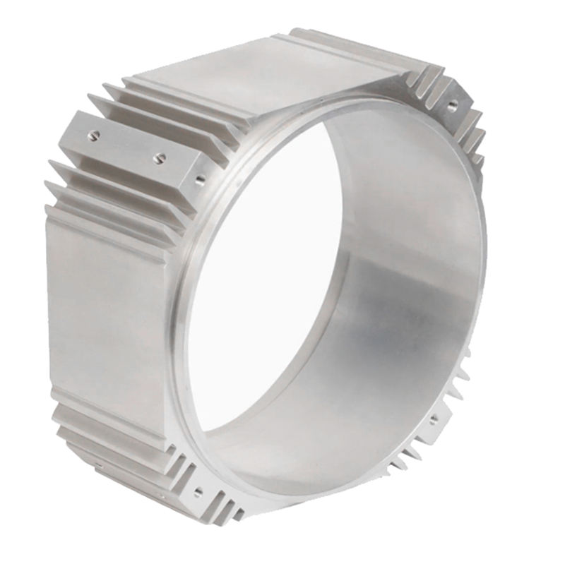 Lightweight Aluminum Extruded Servo Motor Housing: CNC Machining & Precision Broaching